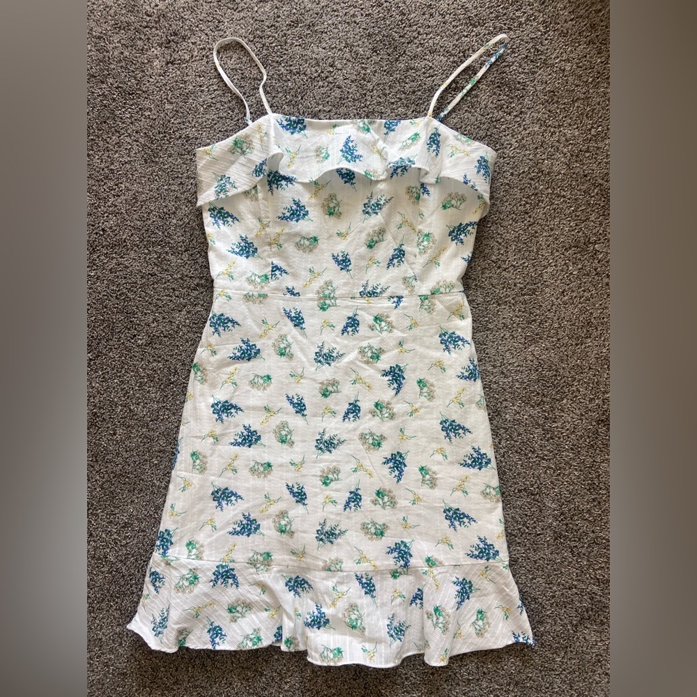 Copper Key Floral Dress